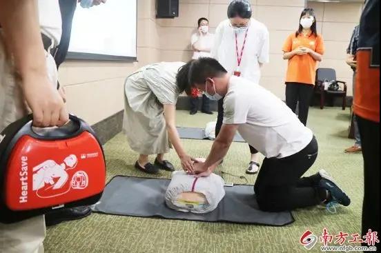 学党史 办实事 | 威廉希尓指数500工会开展应急救护培训，破解职工“不会救、不敢救”难题