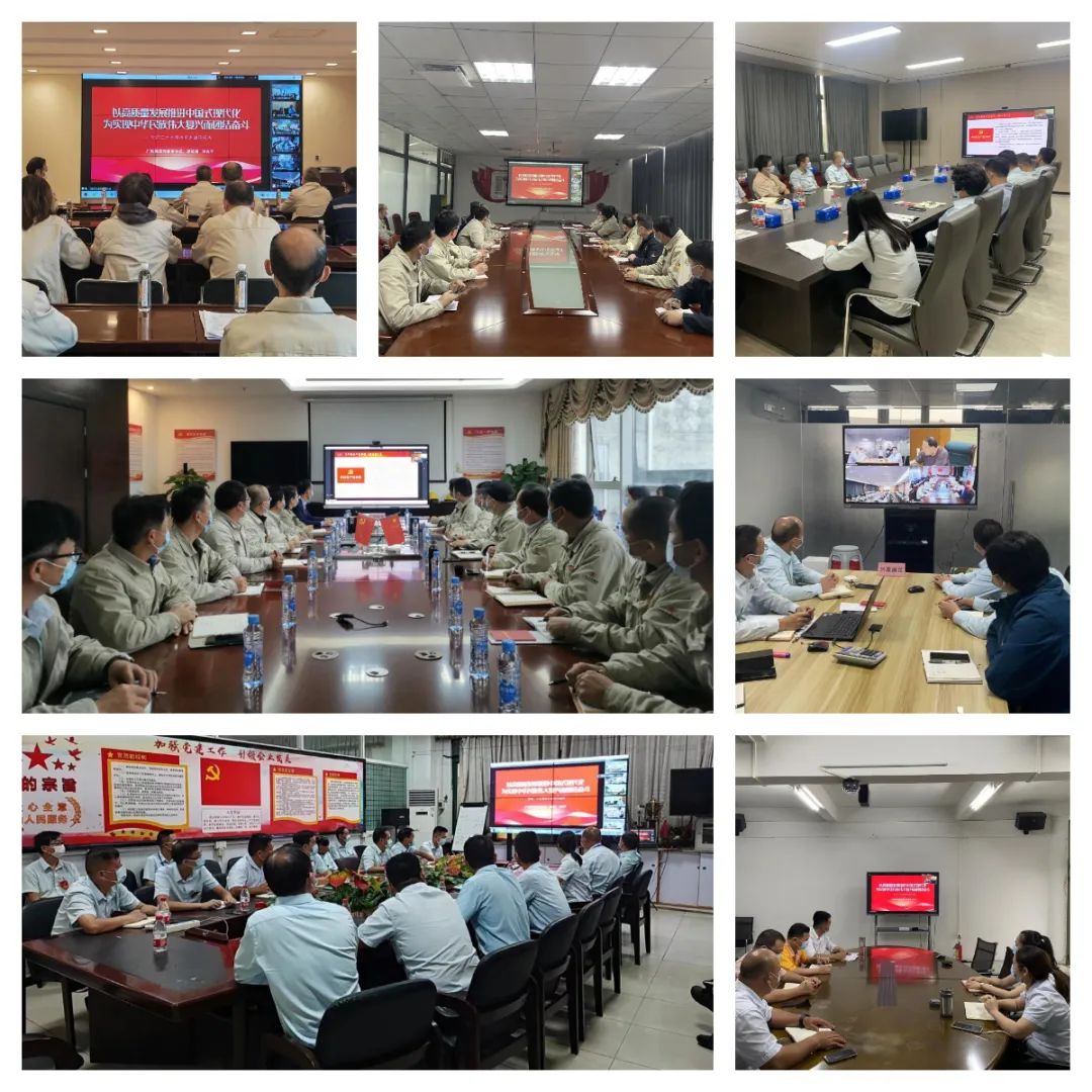 威廉希尓指数500集团党委副书记、总经理肖志平到兴发铝业宣讲党的二十大精神