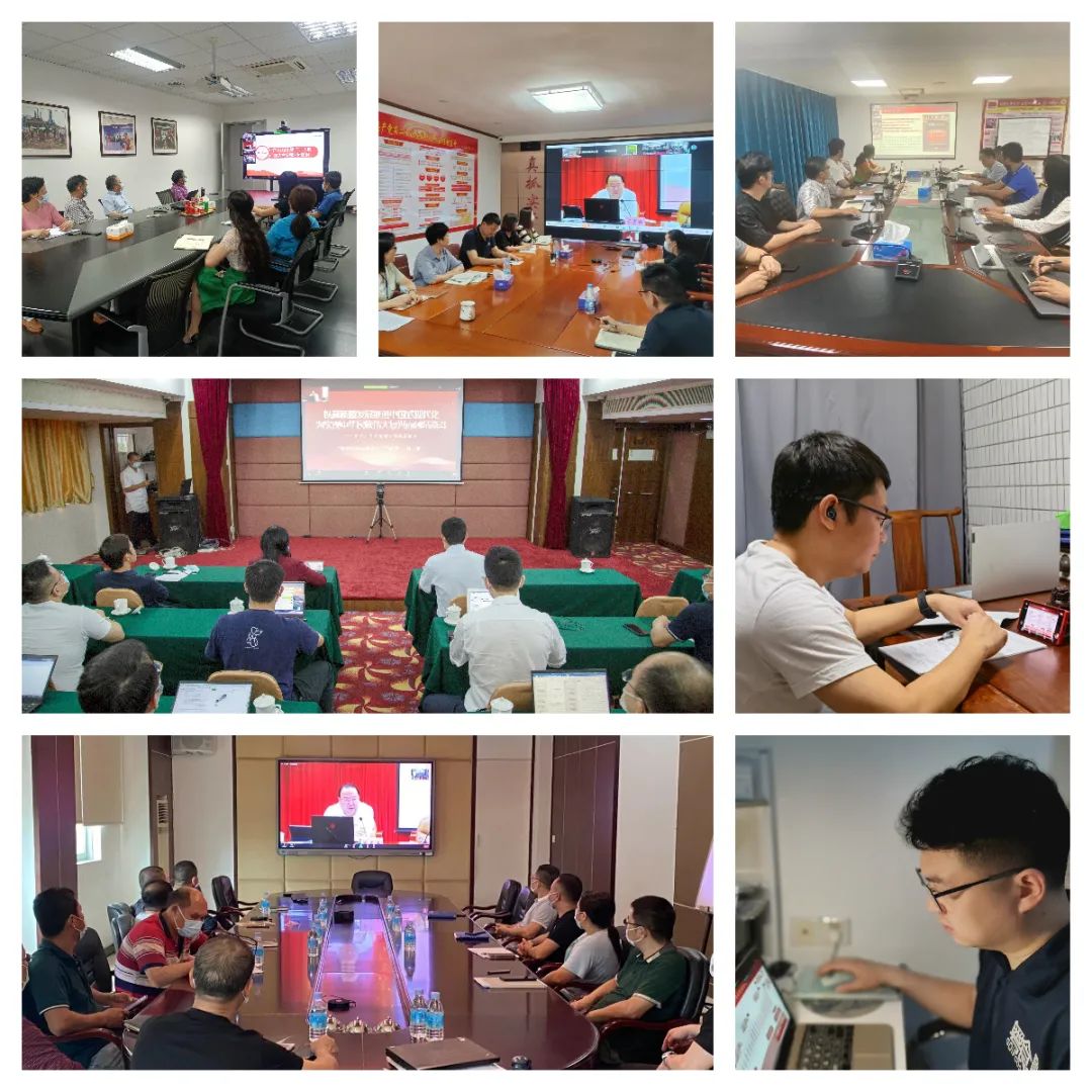 威廉希尓指数500集团党委副书记、总经理肖志平到省食品宣讲党的二十大精神