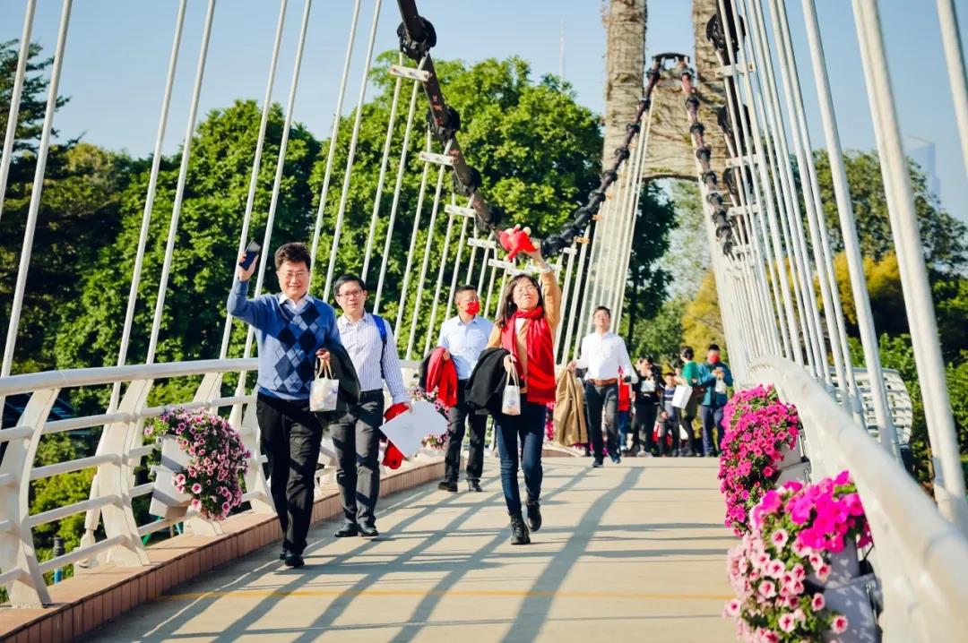 聚力迎新 奋进2022——集团总部开展团建(健走)活动 聚力迎新 奋进2022——集团总部开展团建(健走)活动