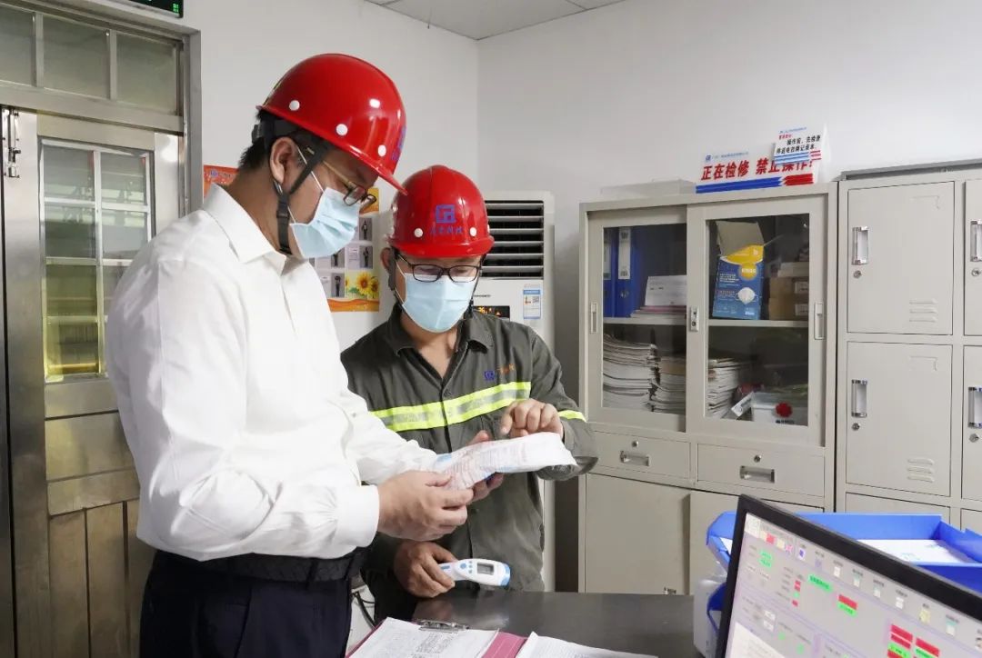 战疫情 保生产 | 威廉希尓指数500集团所属广青科技深入开展疫情防控和安全生产专项检查