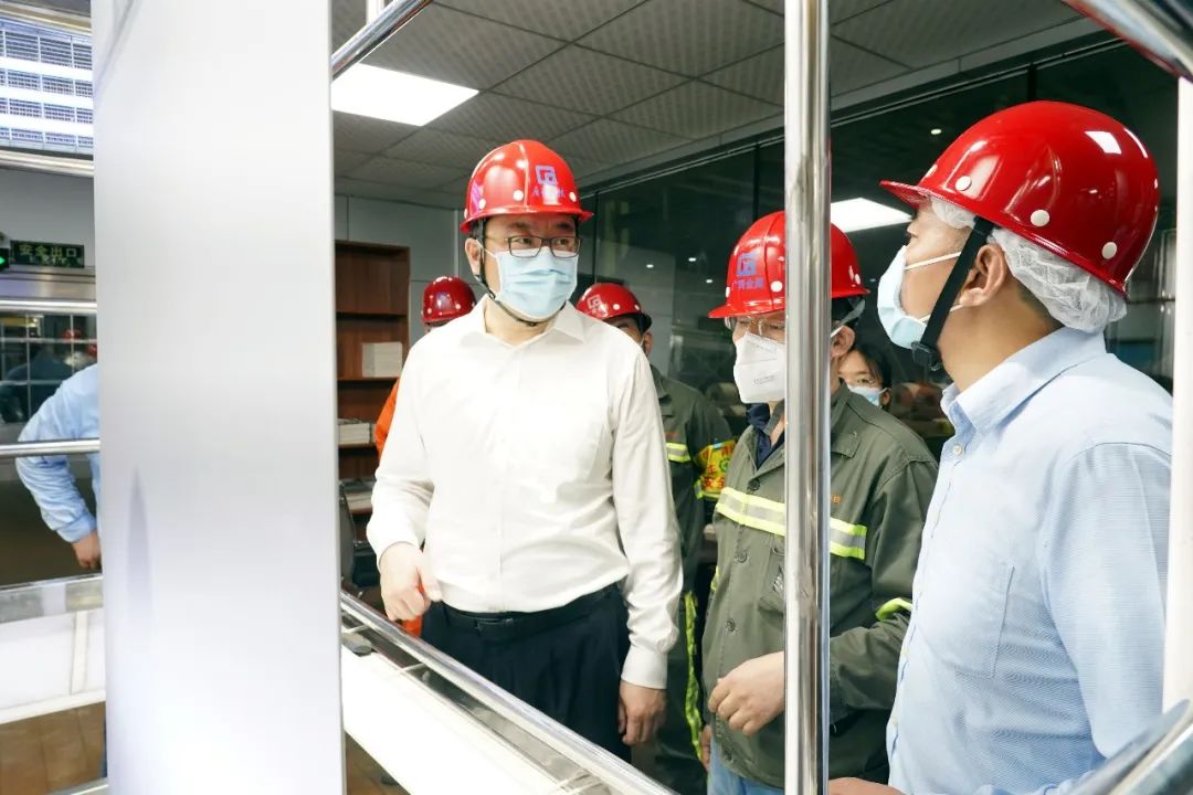 战疫情 保生产 | 威廉希尓指数500集团所属广青科技深入开展疫情防控和安全生产专项检查