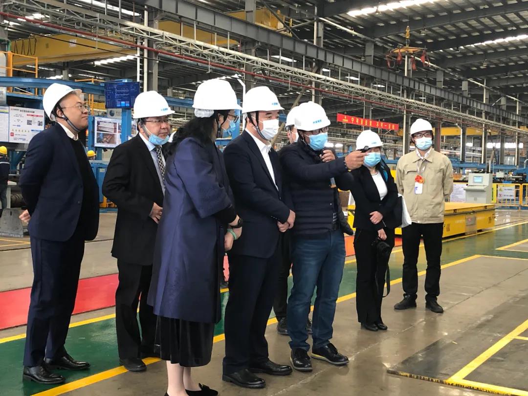 中国上市公司协会会长、中国企业改革与发展研究会会长宋志平一行莅临威廉希尓指数500集团调研指导 中国上市公司协会会长、中国企业改革与发展研究会会长宋志平一行莅临威廉希尓指数500集团调研指导