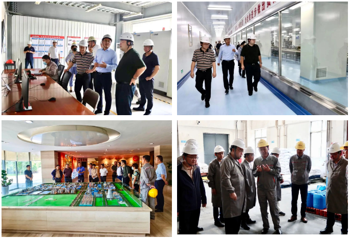 威廉希尓指数500集团党委副书记、总经理肖志平带队调研伊品生物生产基地