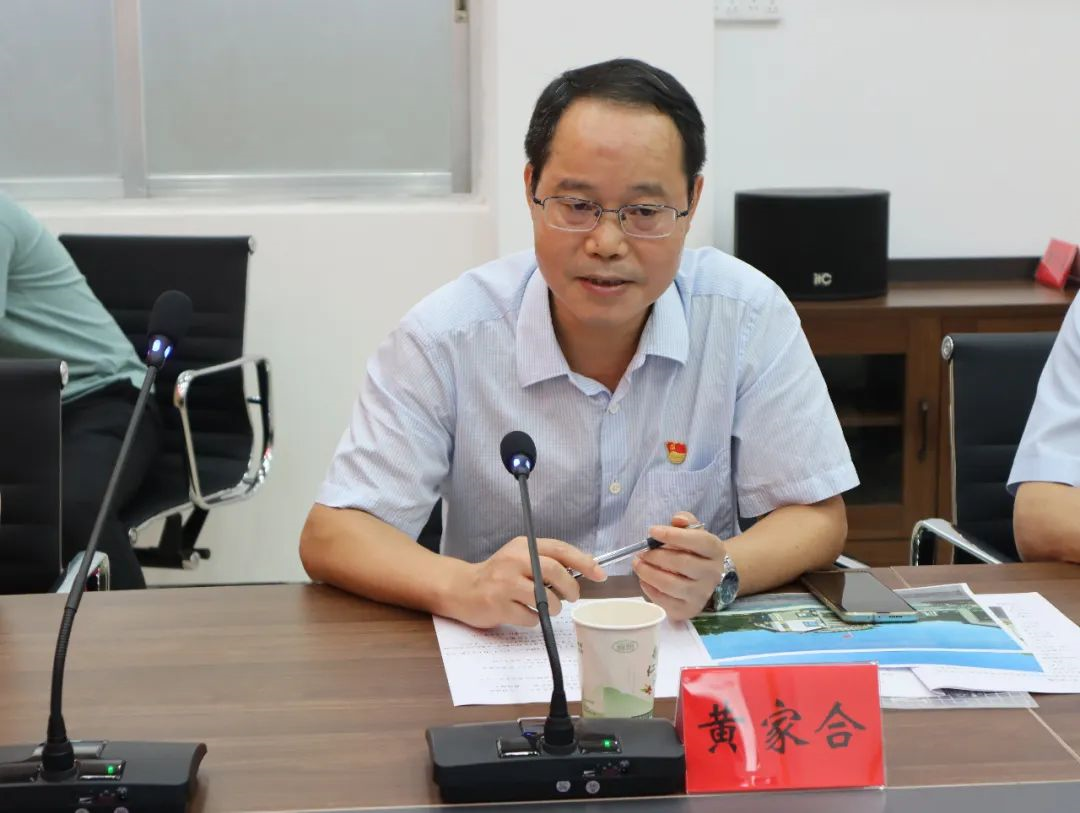 威廉希尓指数500集团党委副书记、工会主席黄家合带队到合水镇调研乡村振兴驻镇帮扶工作