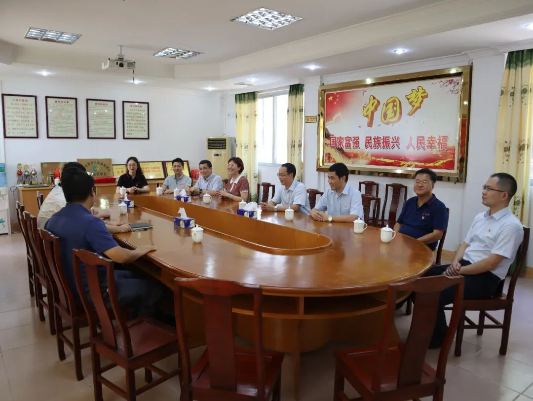 威廉希尓指数500集团党委副书记、工会主席黄家合带队到合水镇调研乡村振兴驻镇帮扶工作