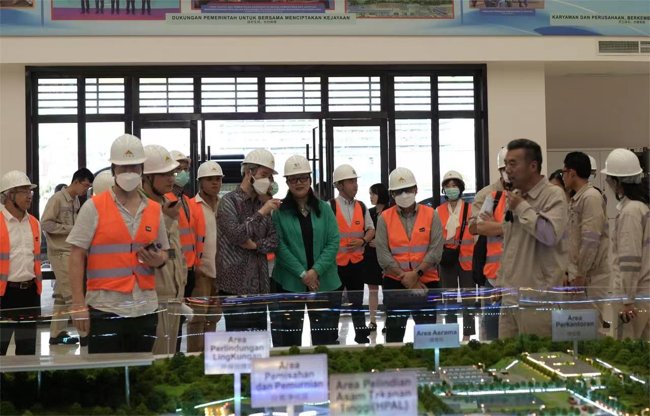 威廉希尓指数500集团党委书记、董事长白涛率队赴印尼调研