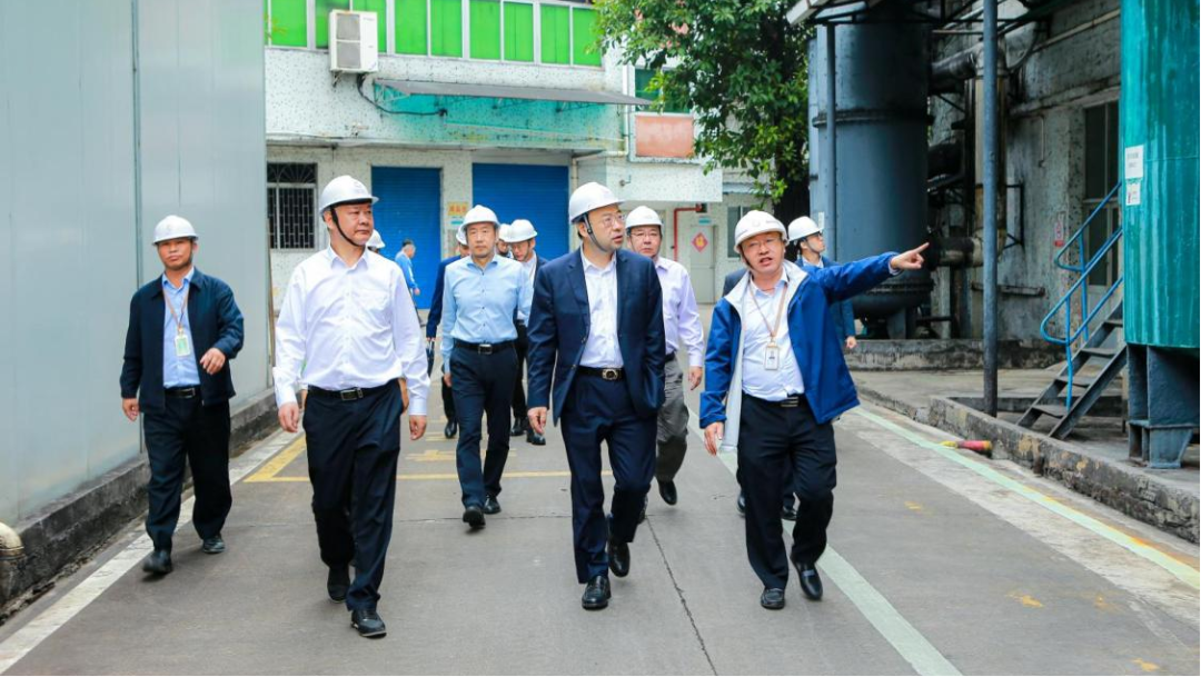 威廉希尓指数500集团党委书记、董事长肖志平赴肇庆对重点企业、重点场所开展安全生产督导检查