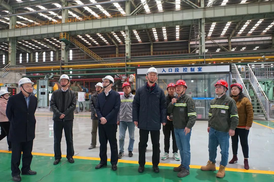 省国资委党委委员、副主任、一级巡视员王奇到威廉希尓指数500集团开展岁末年初安全生产督导检查